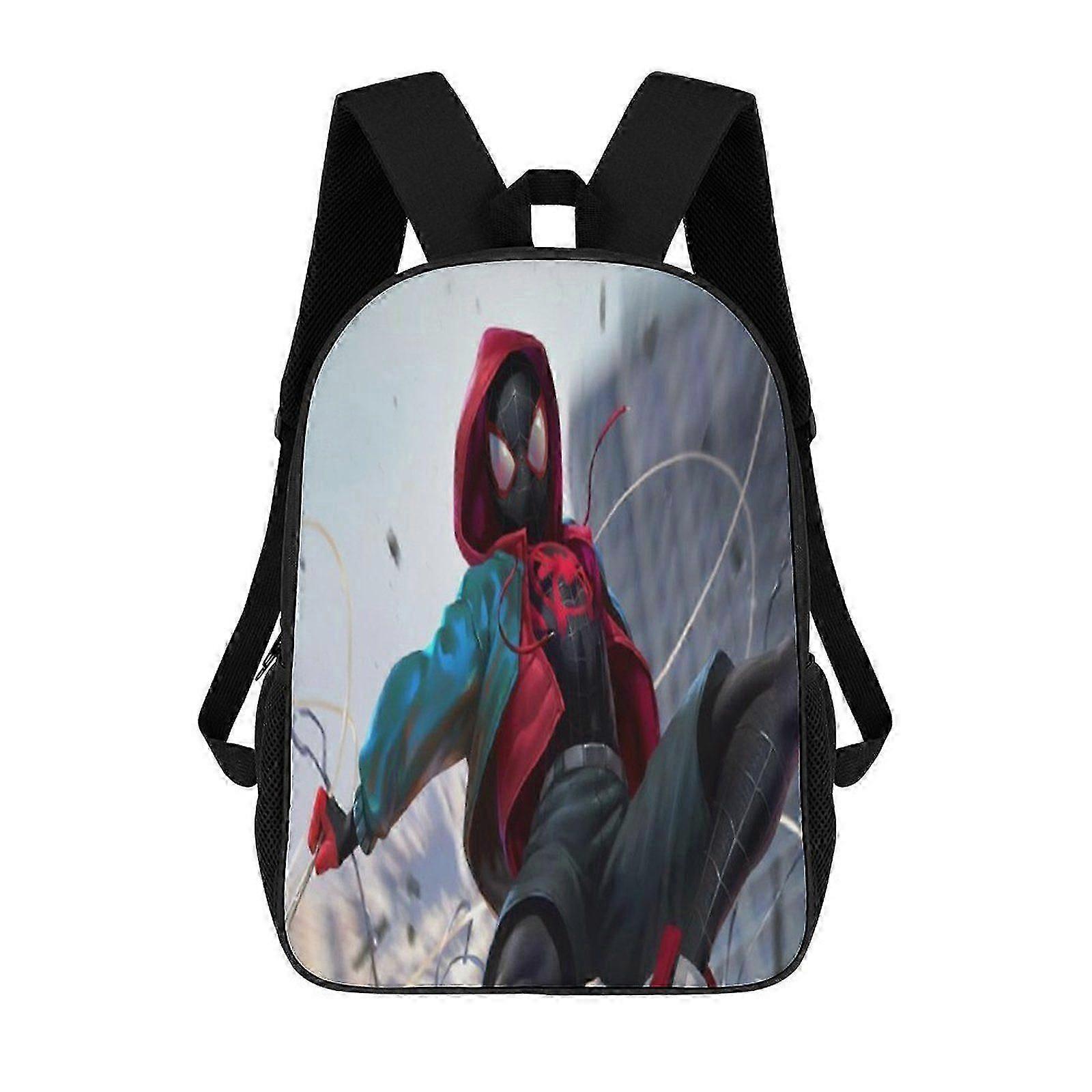 i2325 Miles Morales Backpack Shoulders DaypackBag Work Travel Classic Unisex Backpack kli2325