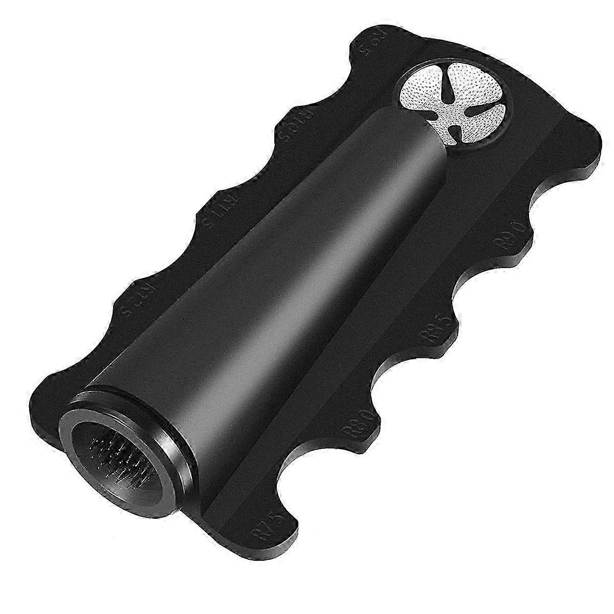 Upgraded Billiard Cue Tip Repair Tool, Billiard Cue Tip Shaper, Grinder, Grinder, Radius Gauge, 5 in 1 Tool