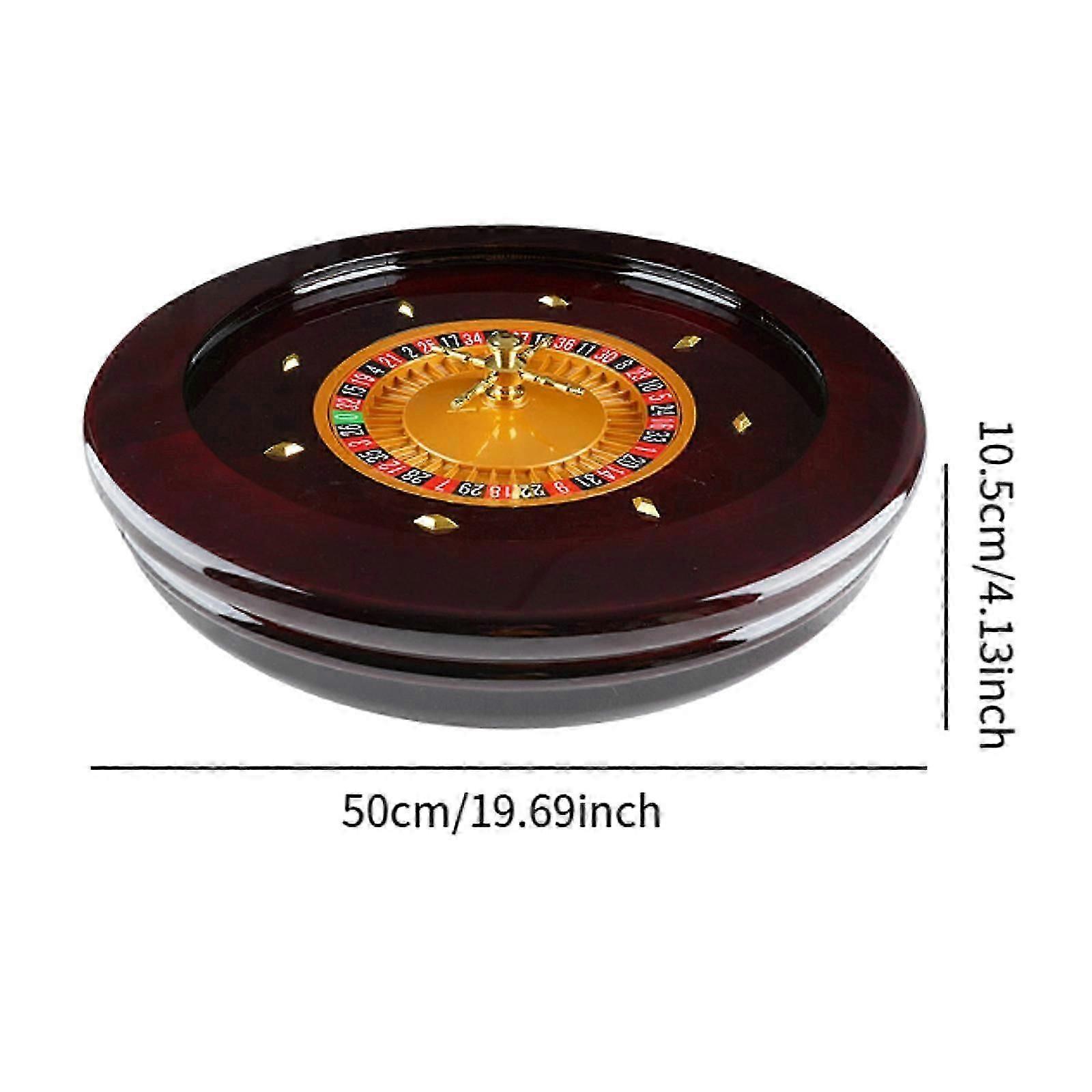 Table Party Game Portable Fun Roulette Table Game for Game Holiday Gathering-Yvan