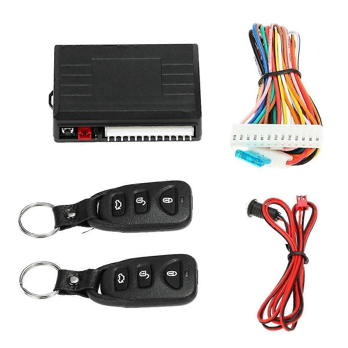 Car Remote Central Door Lock Keyless System Central Locking W/Car Alarm Systems Auto Remote Central
