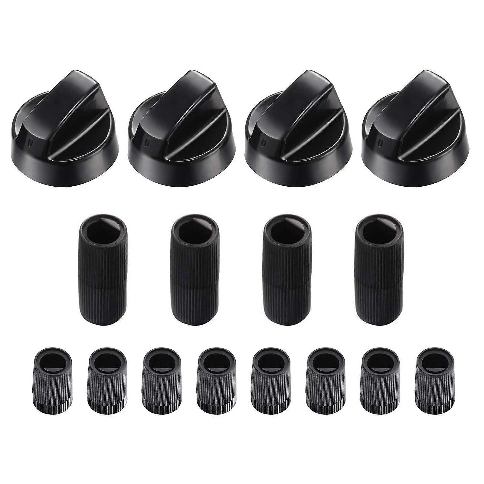 Control Knobs Easy Installation Knobs Professional Repair Knobs Replacement Knob Set ABS Texture for Oven Stove Range
