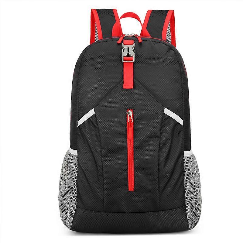 Foldable Water Resistant Backpack for Hiking 25L Lightweight Travel Daypack with Multiple Compartments and Adjustable Straps