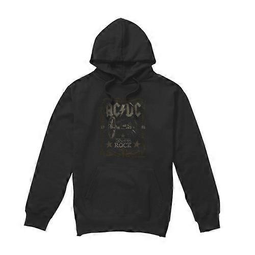 AC/DC Mens Rock Label Hoodie