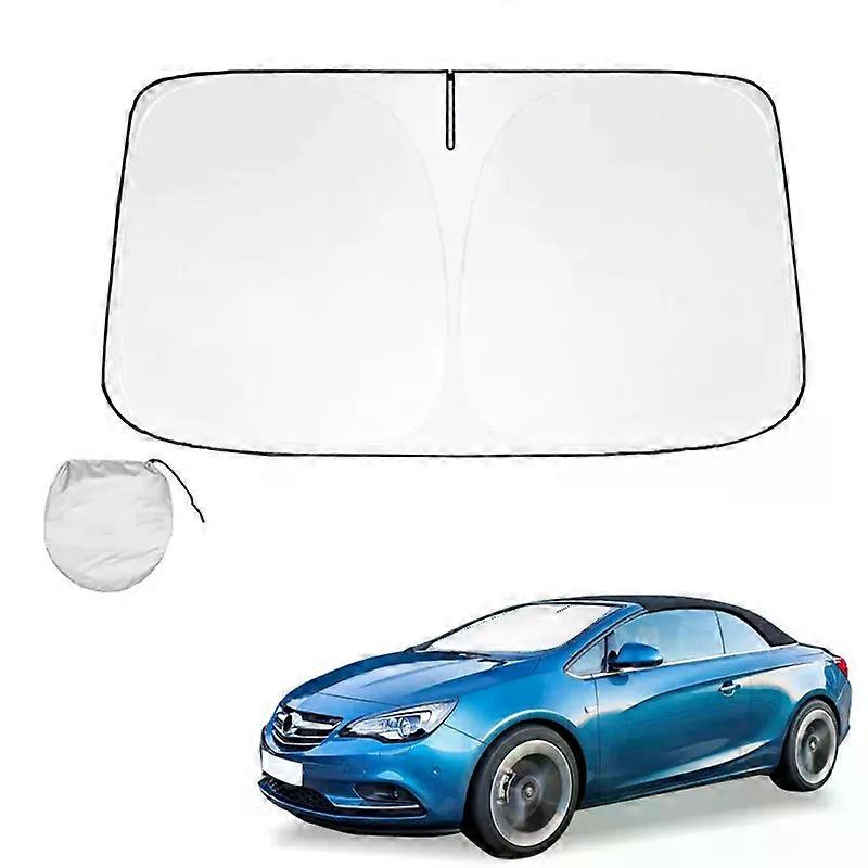 Windshield Sun Shade For Opel Cascada Sunshade Sun Visor Protector Foldable Blocks UV Rays Keep Your Car Cooler