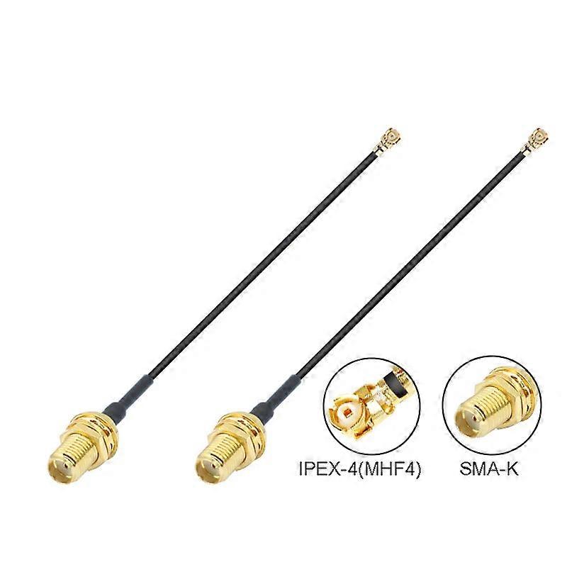 Sma Female To Ipex4 Mhf4 Cable Adapter Rf Antenna Rg0.81mm Coax Assembly