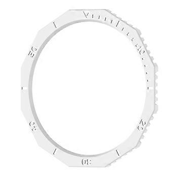 Effen kleur horloge Time stalen lunette ring