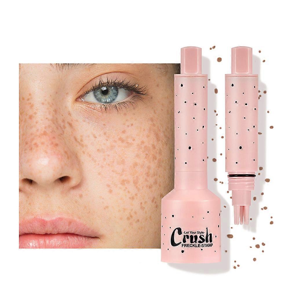Faux Freckle Stamps Face Freckle Pen Sweatproof Αδιάβροχο μακράς διαρκείας Φακίδες Makeup Pen για τις γυναίκες Άνδρες