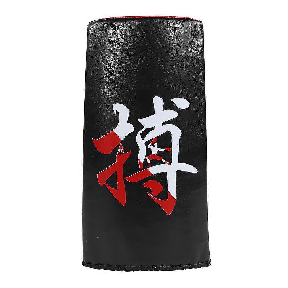 Taekwondo Karate Training Target with Soft PU Sponge Pad for Adults and Children - Black