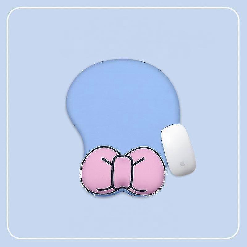 Wekity 3d Mouse Pad, Ergonomic Wrist Rest Support, Non-slip Gel Kawaii Cute Desk Pad