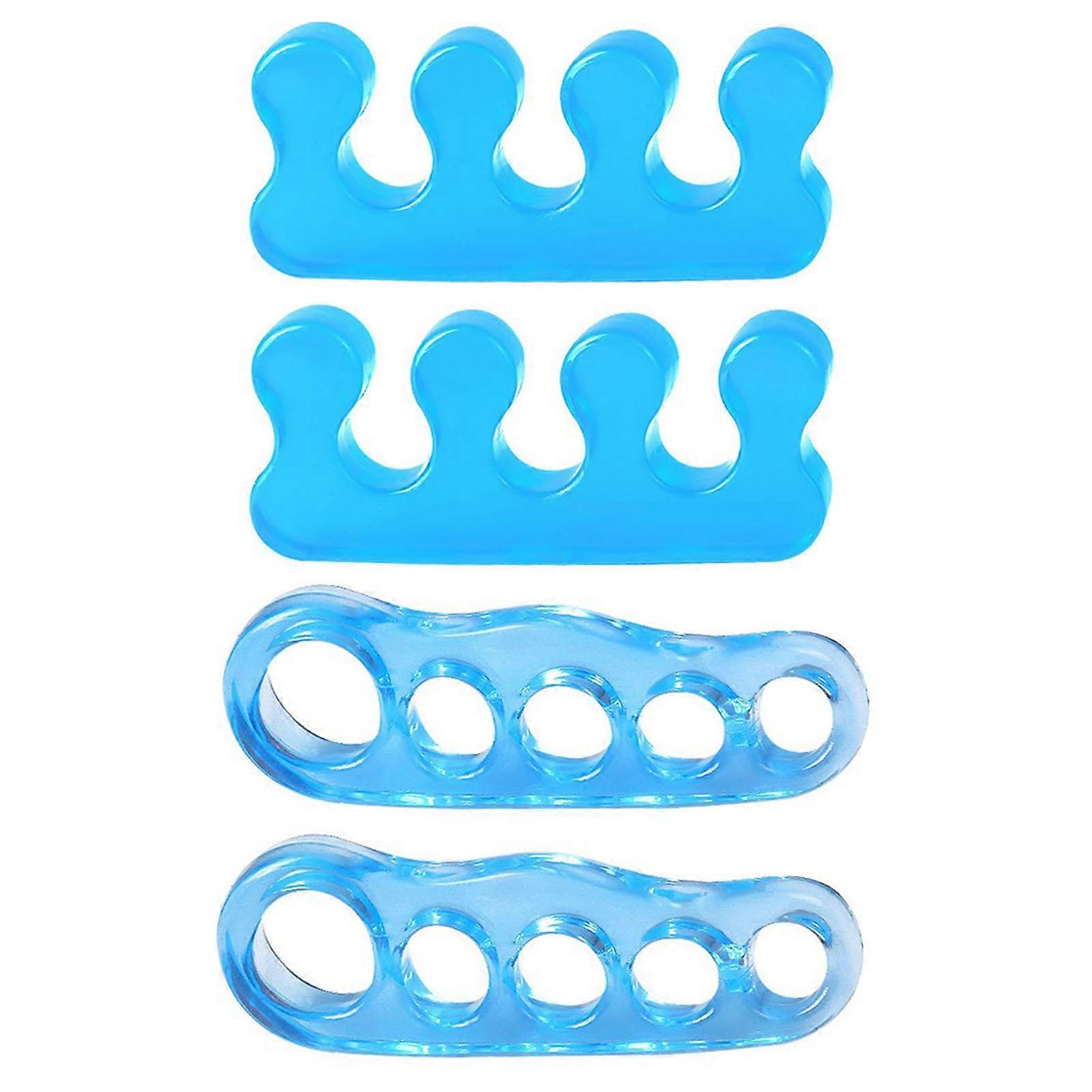 Silicone Bunion Corrector Restore Toes Stretcher Breathable Toe Spacers