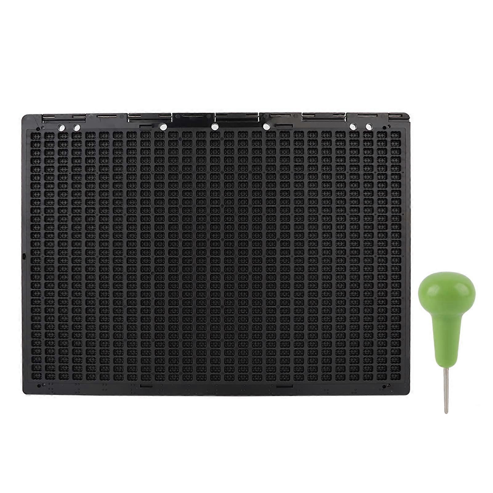 27 Lines 30 Cells Braille Writing Slate with Stylus, Braille Writing Slate and Sty Plastic Tool Sets Braille Learning Tool Accessory