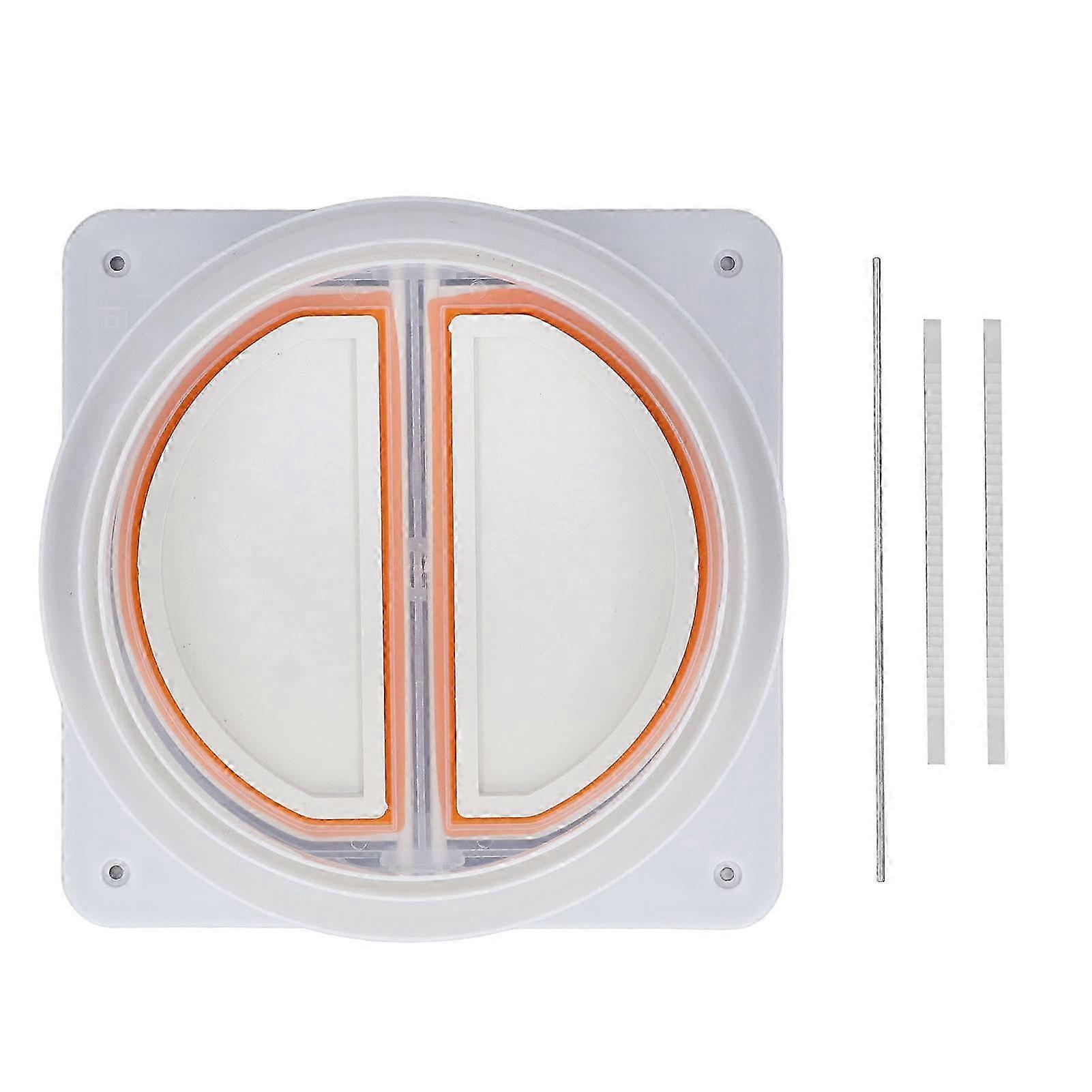 Köksfläktar Backventil ABS Enkelvägs Universal Anti Odor Backventil för badrum