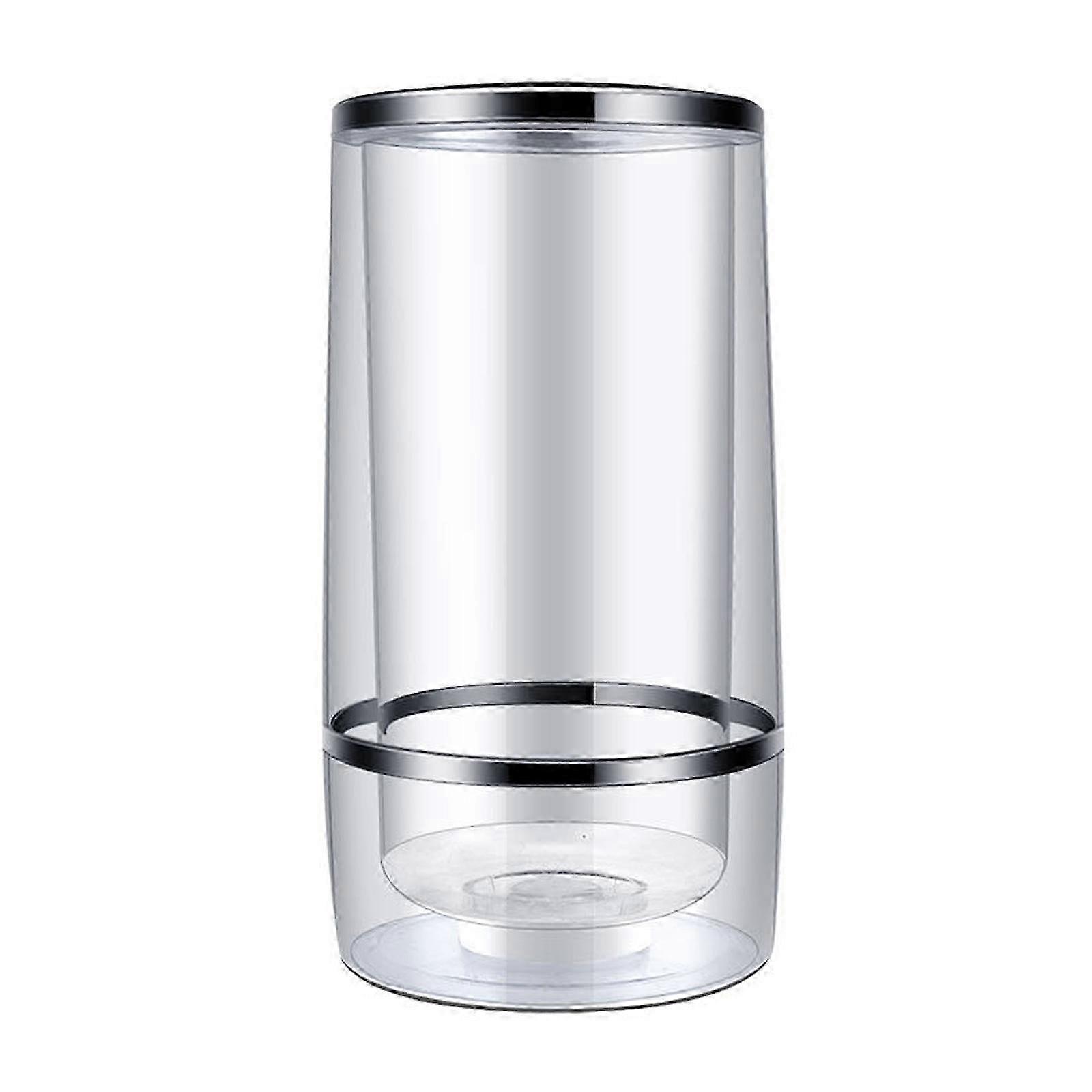 Transparent Ice Bucket, Plastic Beverage Tub for Drinks Cooling