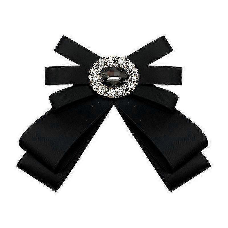 Krawatte mit Brosche Brosche Schleifenhemd