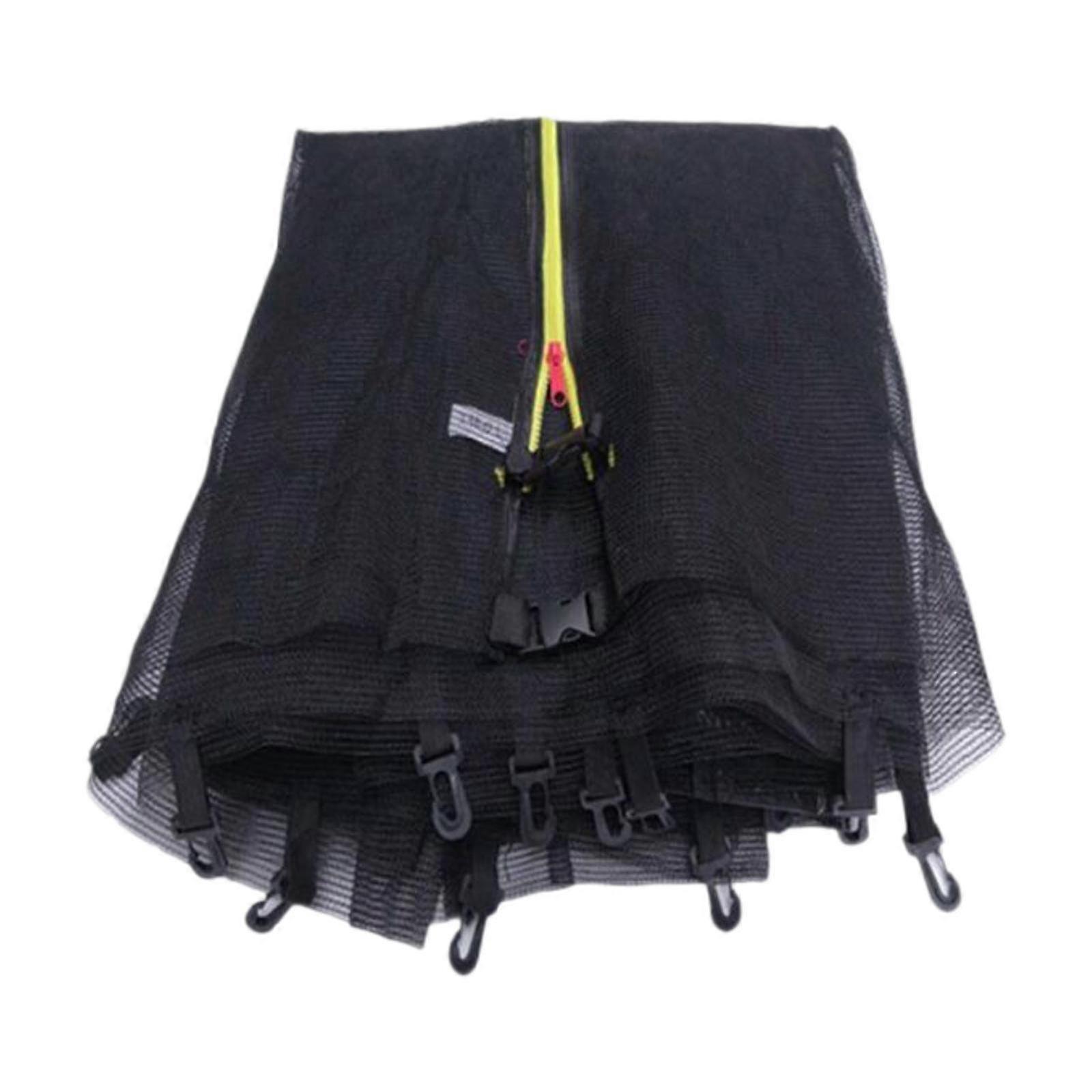 Indoor and Outdoor Breathable Trampoline Netting Fence with Zipper Buckles and Replacement Enclosure Net for Trampoline Accessory