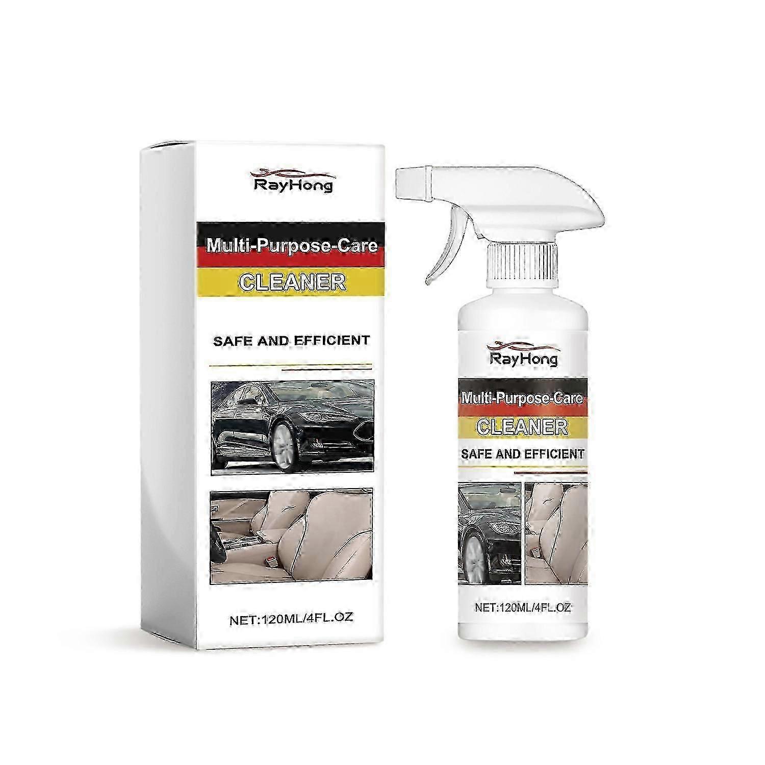 Rayhong car multi-purpose care cleaner leather seat interior steering wheel decontamination foam cle