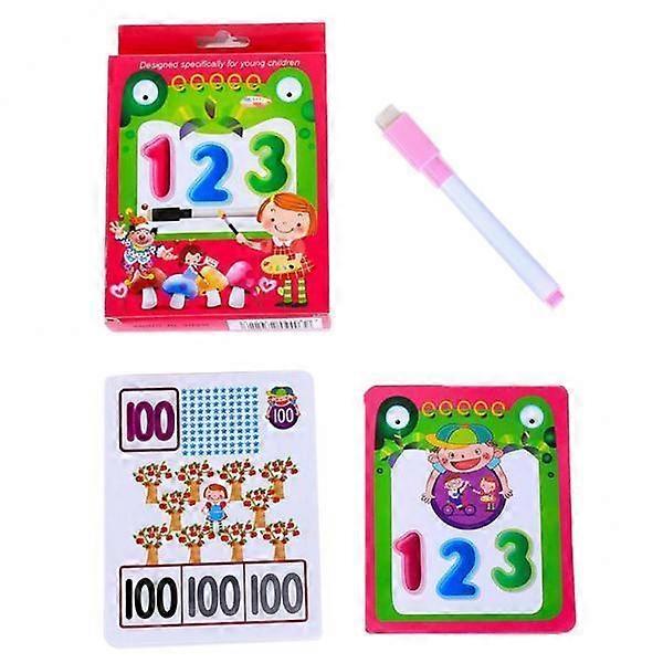 Colorful Number Flash Cards Bundle for Early Childhood Learning