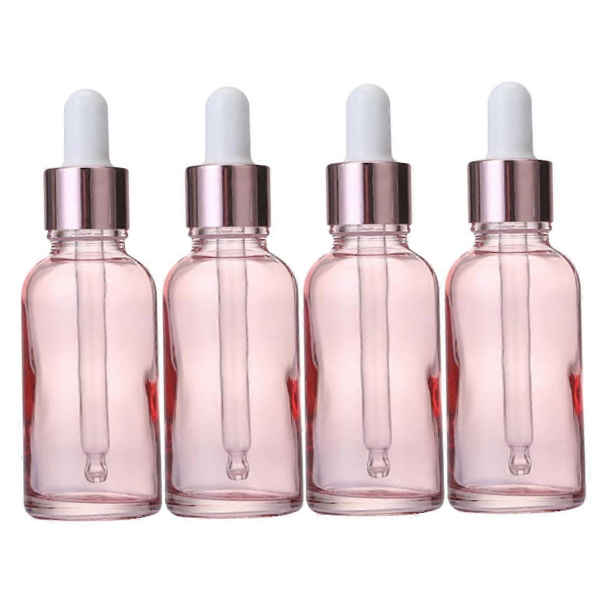 Small Glass Dropper Bottles For Juicing, Essential Oil Bottles, Refillable Travel Size