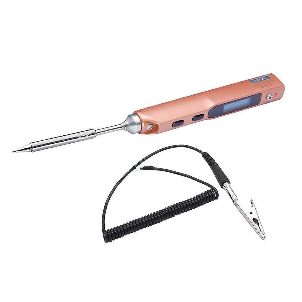 TS100 Digital OLED Smart Portable Soldering Iron DC 5525 Interface