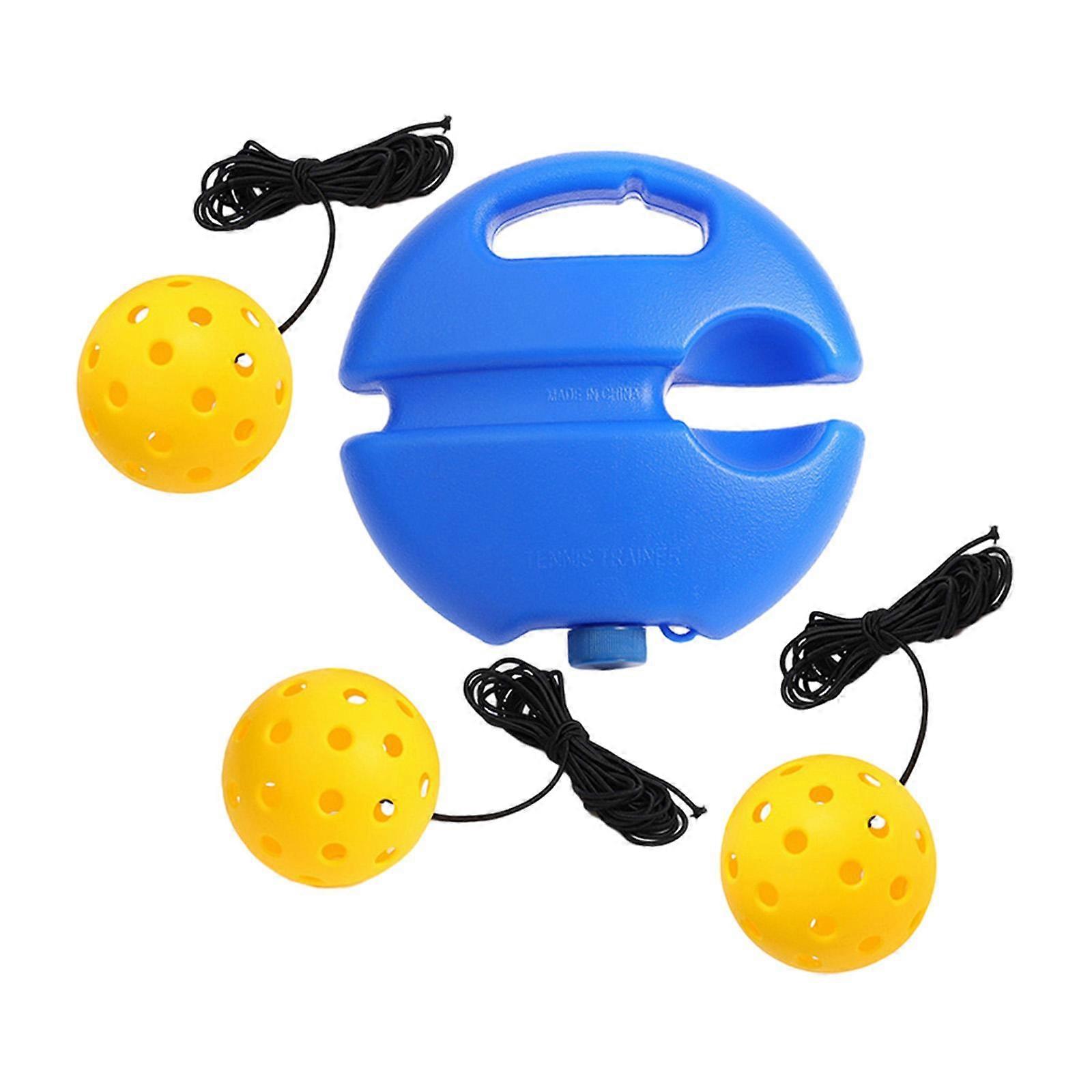 Pickleball Trainer Improve Speed with Pickleball Ball Portable with Handle