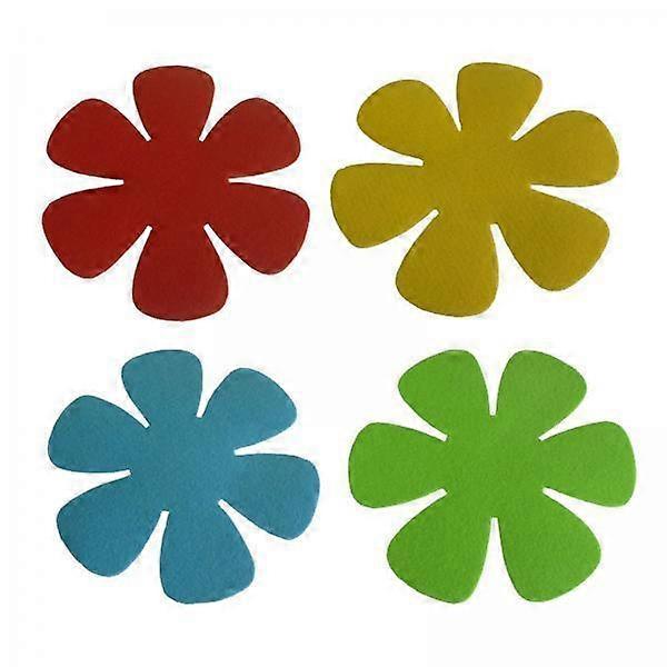 3-5pack 4pcs Non-woven Petal Kitchen Pot Holder