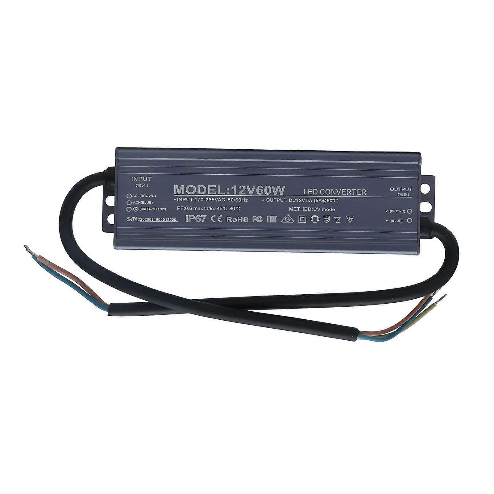 جودة عالية IP67 مقاوم للماء امدادات الطاقة LED الجهد المستمر للماء الطاقة