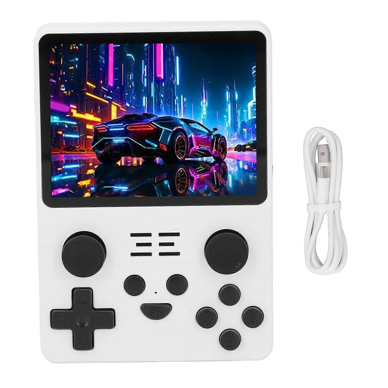 Portable Retro Game Player: 3.5" IPS Screen, Dual Joysticks, 64-Bit Emulators, 256G Storage
