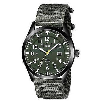 Mens relógios militares para homens militares exército assistir relógios de pulso análogos de quartzo impermeável para homens datam