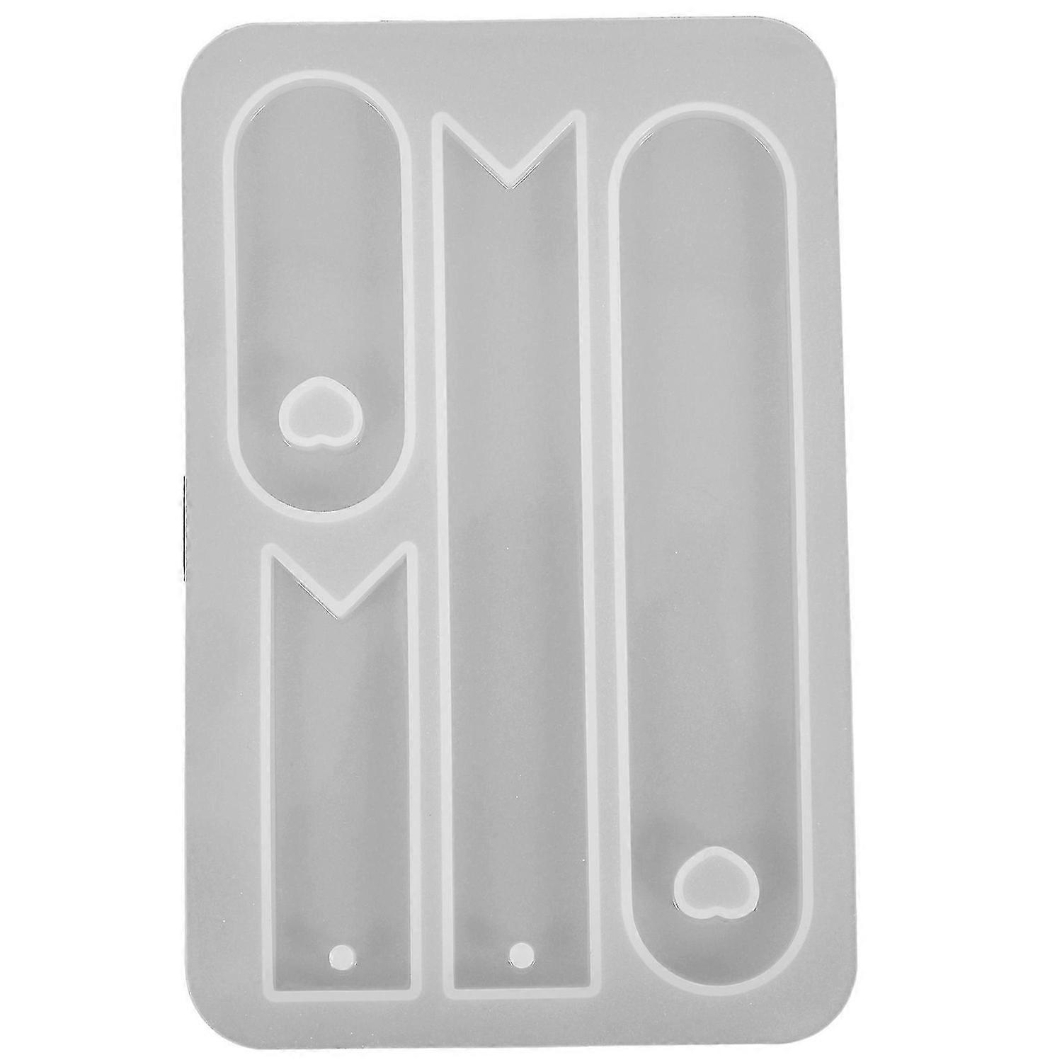 Blank Bookmark DIY Mold Delicate Bookmark Maker Silicone Bookmark Mold
