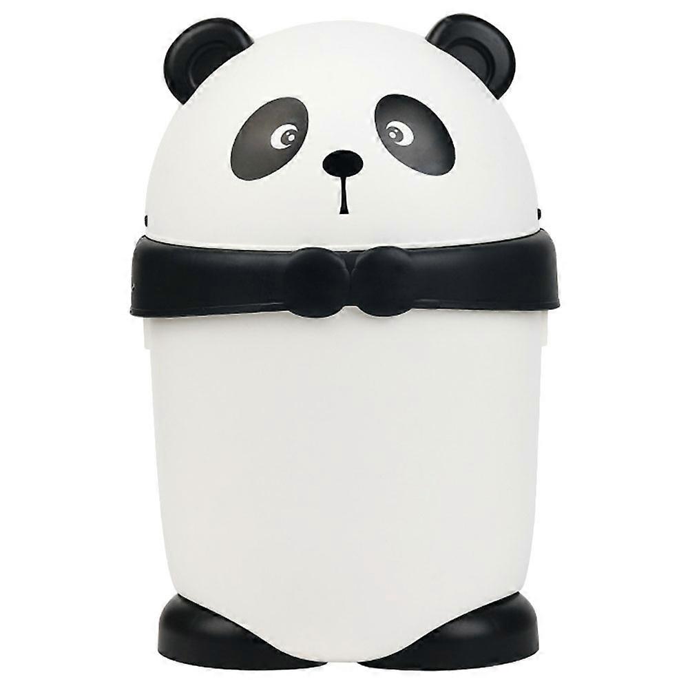 Adorable Panda Container, Practical Trash Can with Wide Usage in Living Areas