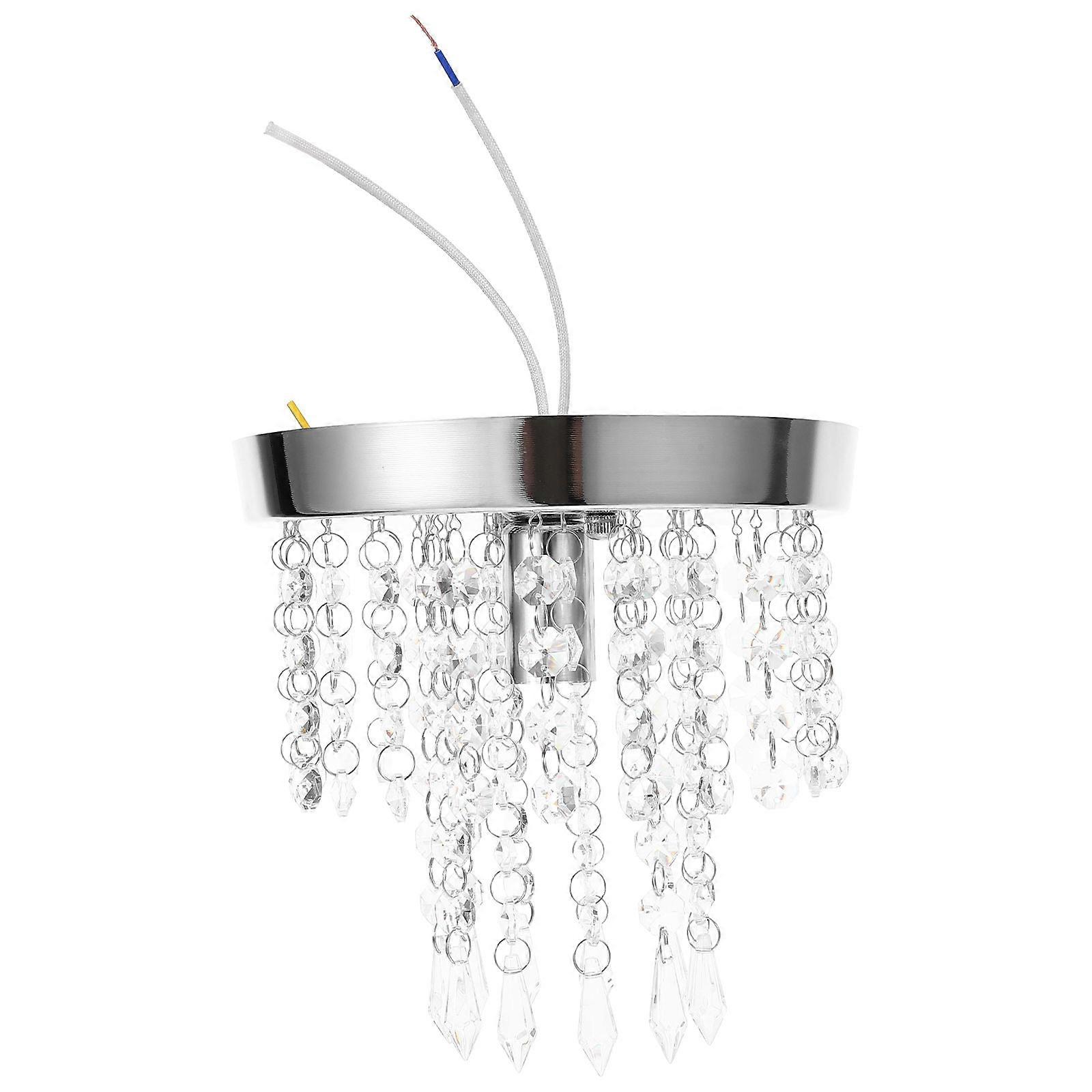 Modern Crystal Ceiling Lamp Chandelier Lighting for Living Room Dining Room Bedroom Hallway Flush Mount Easy Installation Versatile Design
