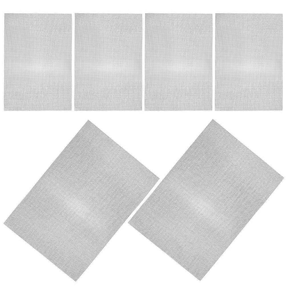 Window Vent Cover Stainless Steel Mesh Vents Gardens Window Screen Wire Mesh for DIY Projects 6Pcs