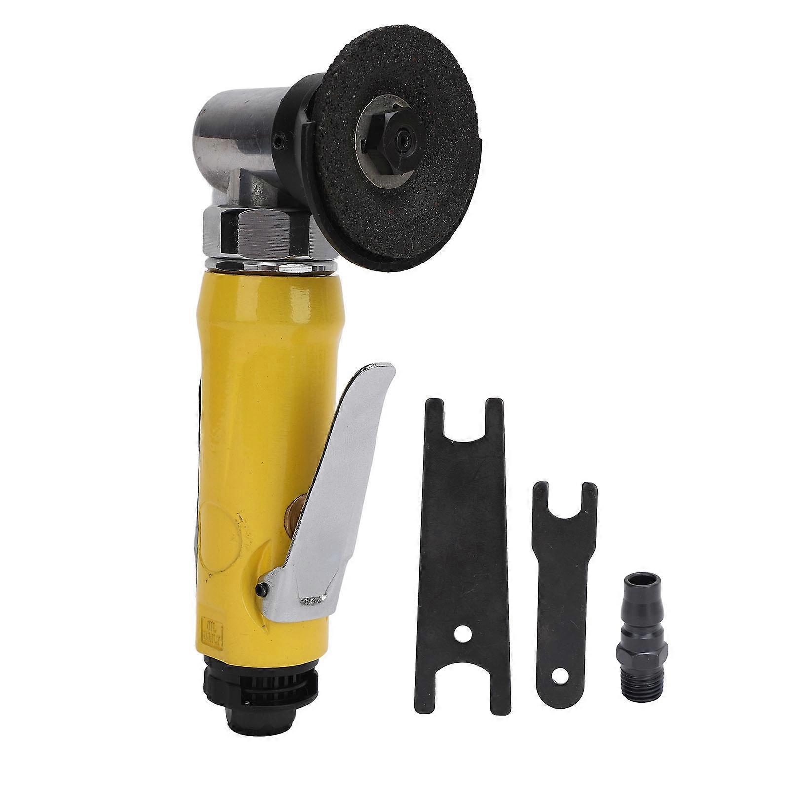 Meuleuse d'angle pneumatique 2 pouces, mini-meuleuse pneumatique en acier allié pour l'ébavurage, le polissage