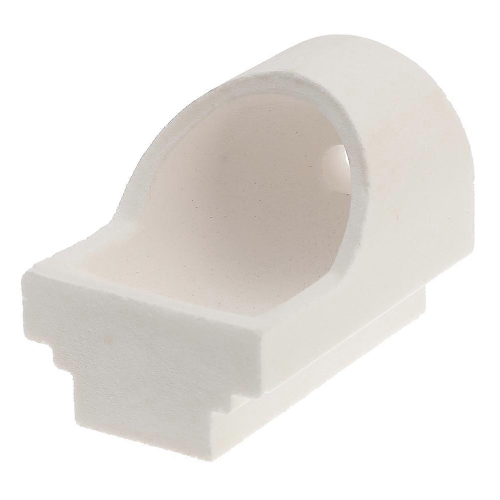 Laboratory Tool Melting Crucible Precise Casting Quartz 2.9X1.9X1.8in 1Pcs