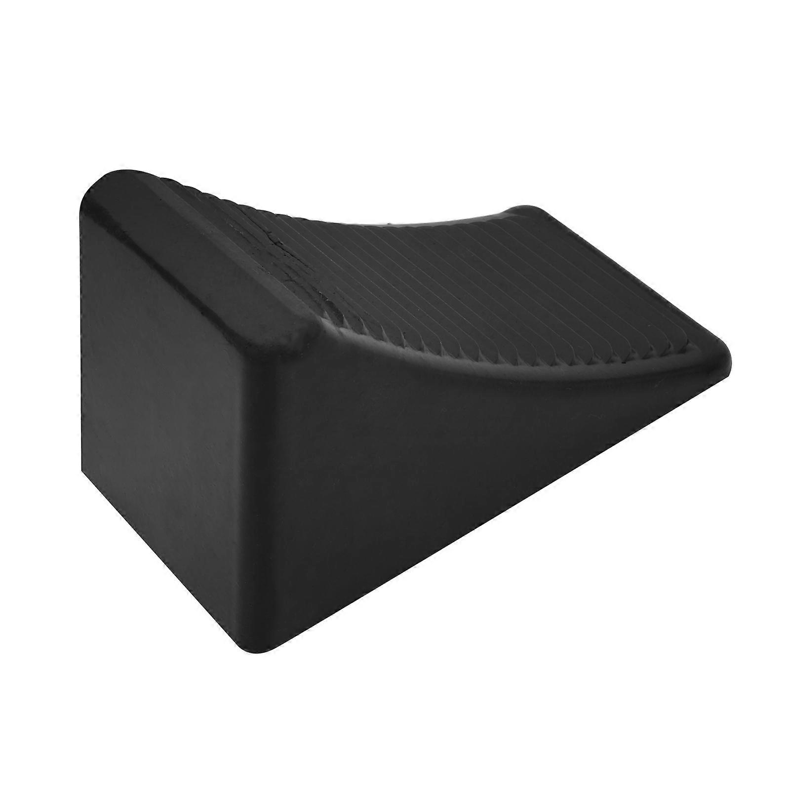 Car Wheel Chock Heavy Duty Rubber Prevent Sliding Cars Slopes 1Pack