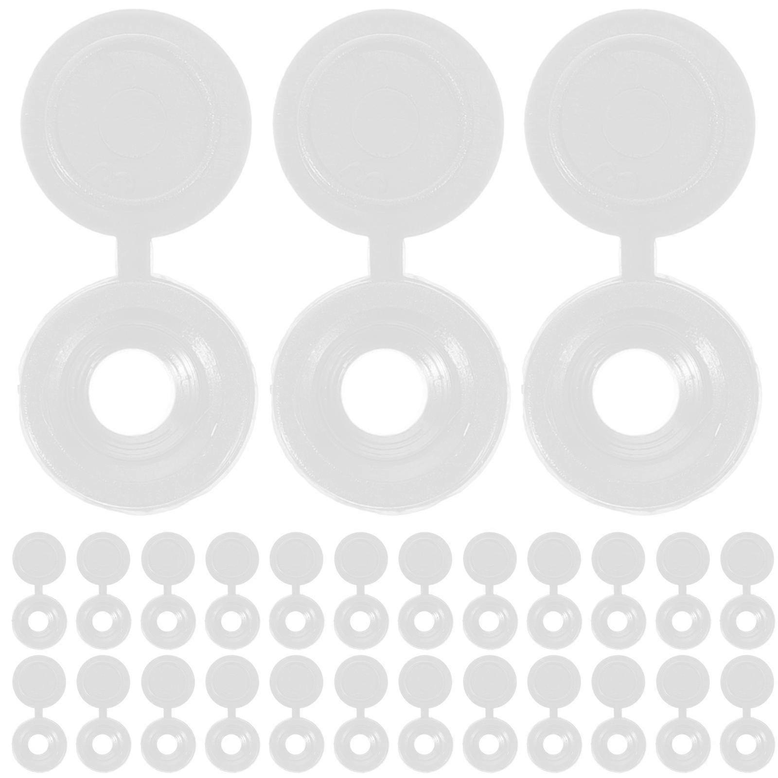 Screw Covers Caps Concealing Use 100Pcs