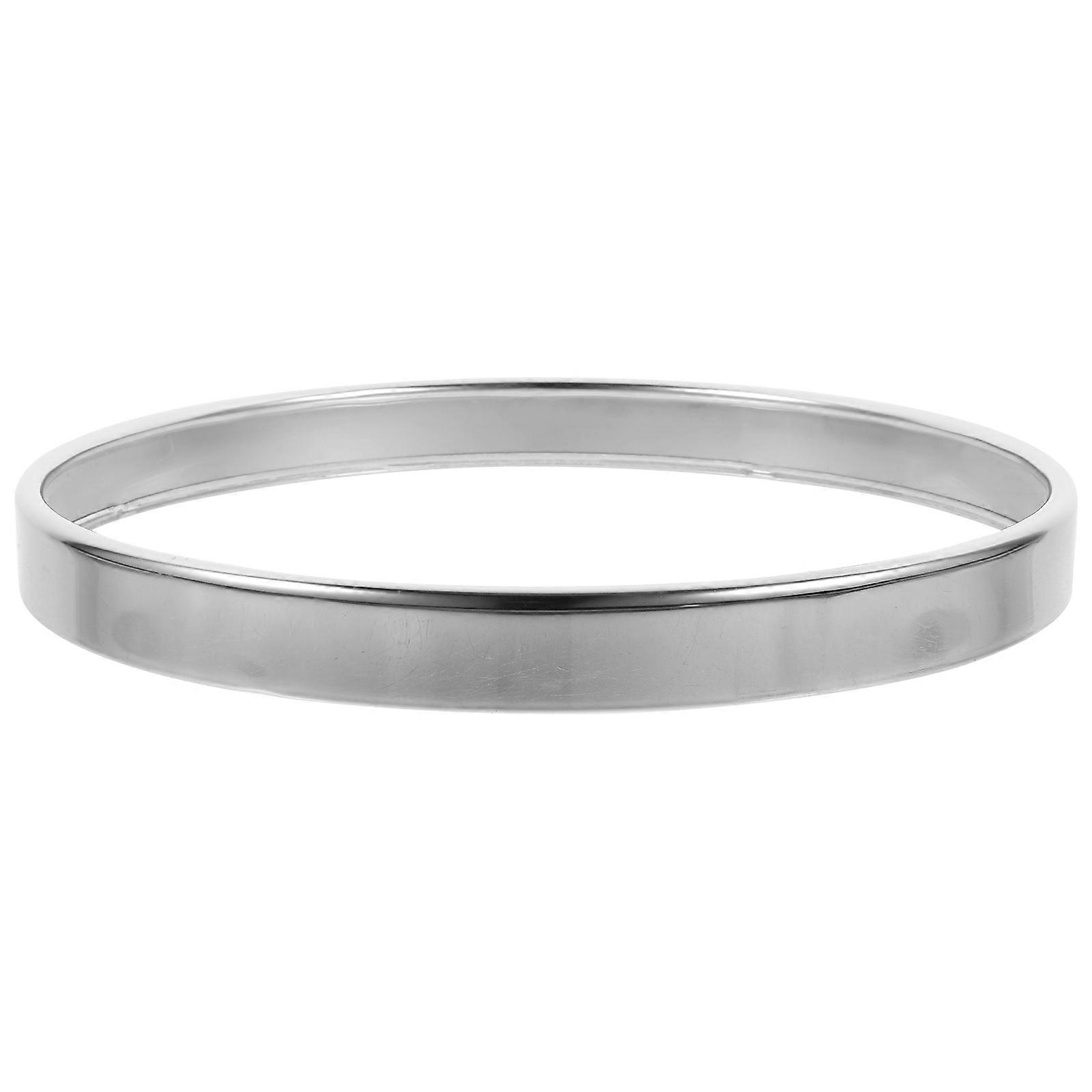 Round Trash Can Press Ring Garbage Can Fixing Ring Easy Install Smooth User Experience Compatible With Round Trash Cans