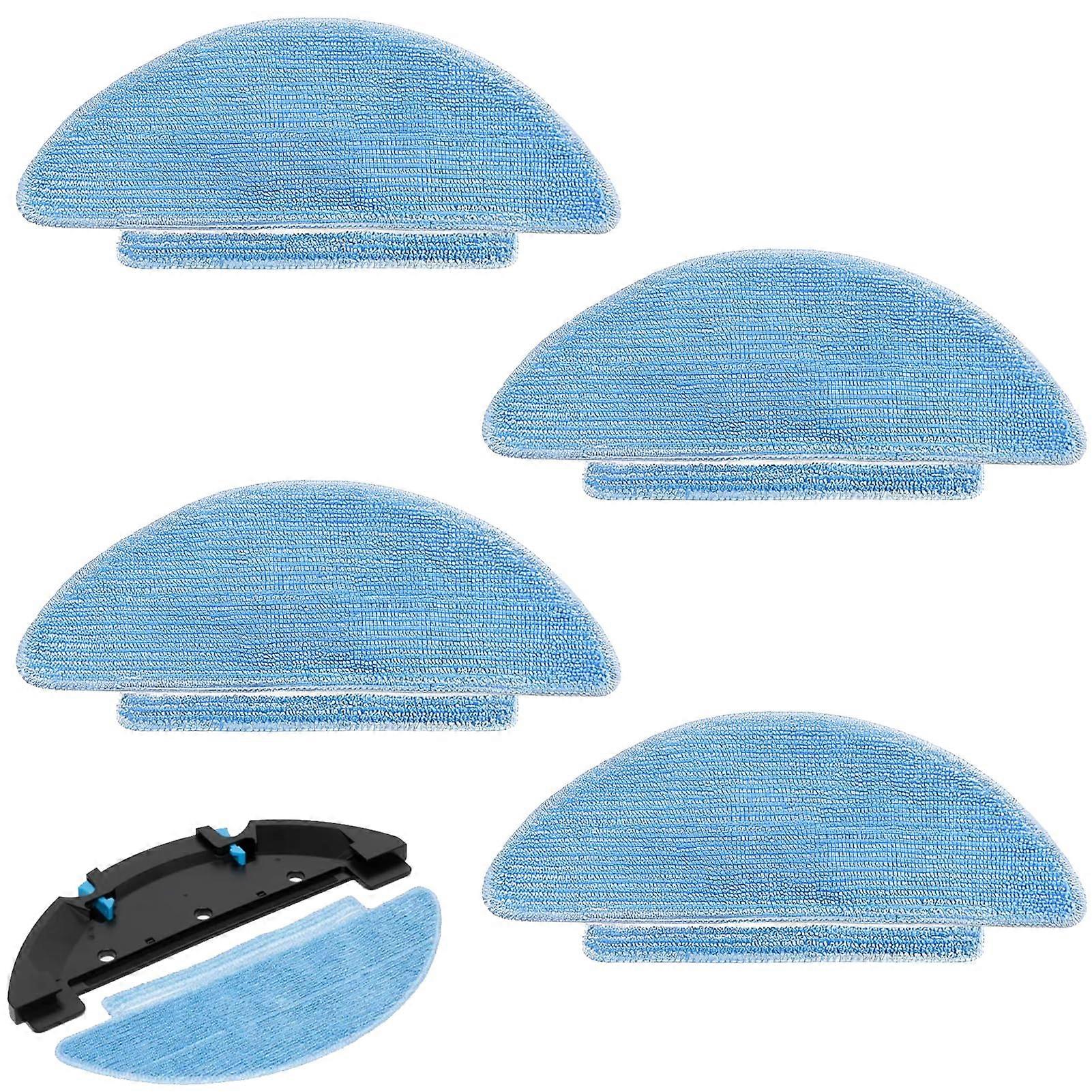 Washable Microfiber Mop Cloths Pack Of 4 For Tikom L9000 StreakFree - Compatible With Lubluelu Sfor L60d