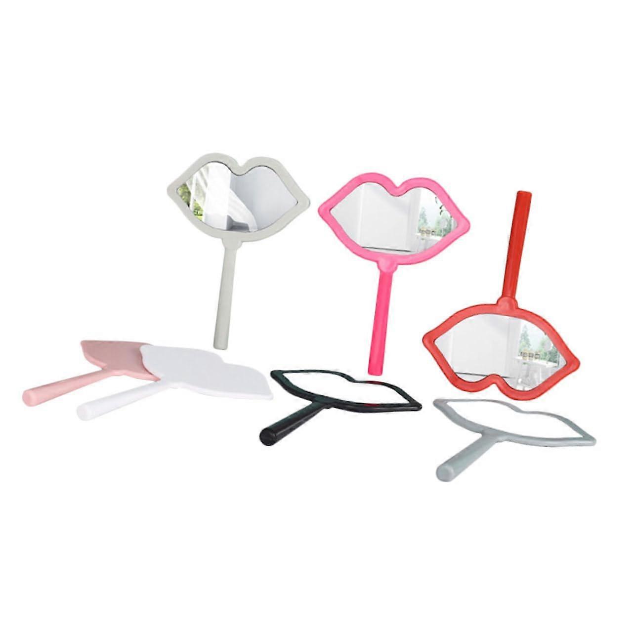 Small Hand Mirror For Travel Makeup Mirror Multifunctional Compact Daily Use Ladies Accessory