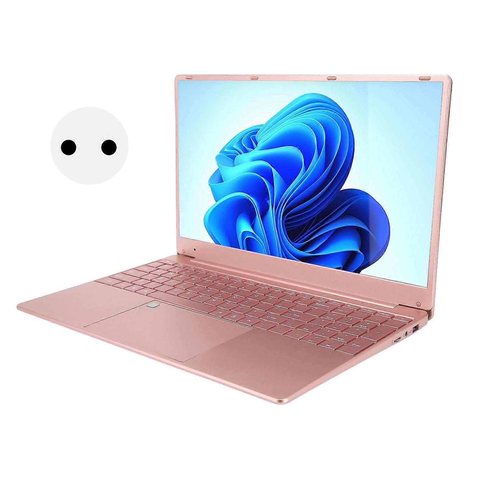 15.6in Laptop 16GB RAM 256G ROM N5095 Processor HD Laptop with Fingerprint Numeric Keypad for Windows 11Pro 100‑240V