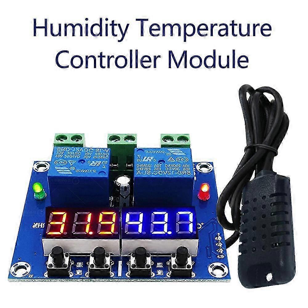 ZFX-M452 Humidity Temperature Controller Module Digital Thermostat Humidistat Controller Automatic Constant Temperature and Humidity Controller