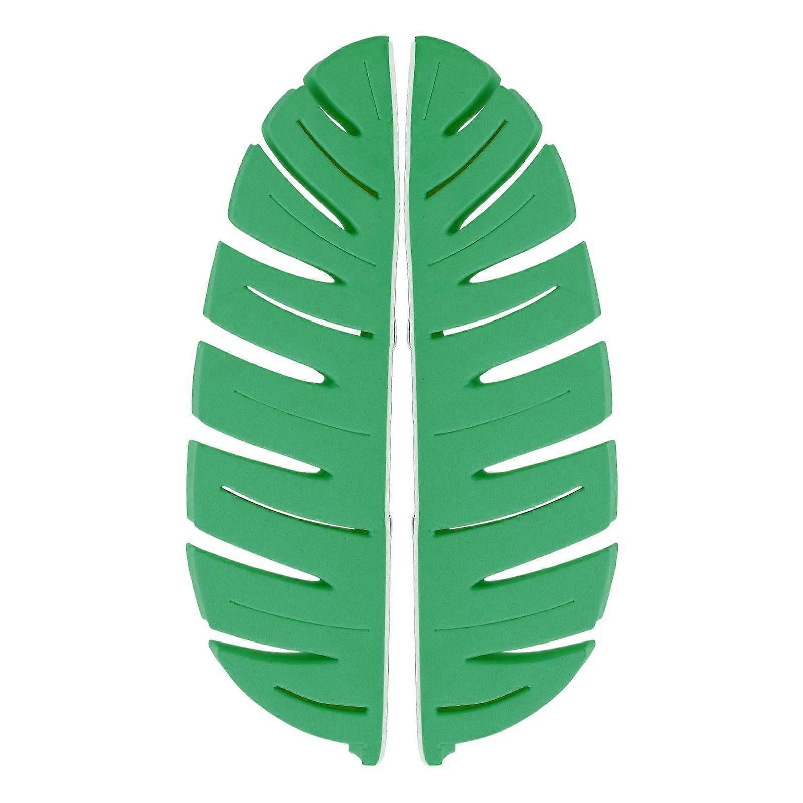 2025 Latest Model 2Pcs Makeup Brushes Drying Rack Leaf Shape Multipurpose Make...