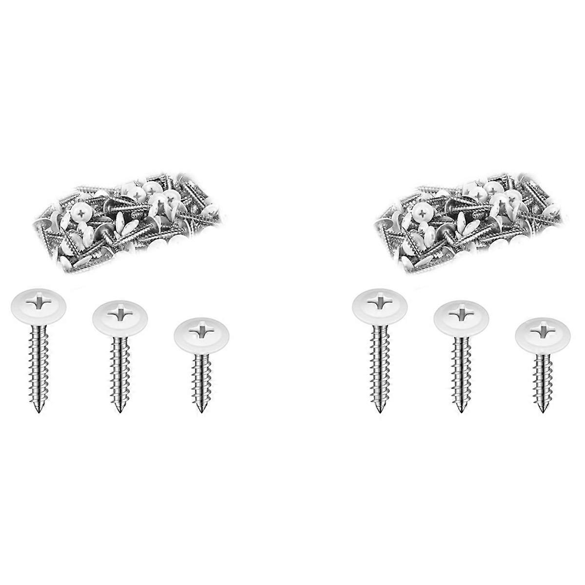 Screw Thread Truss Head Fast Self Tapping White Pan Cabinet Screws