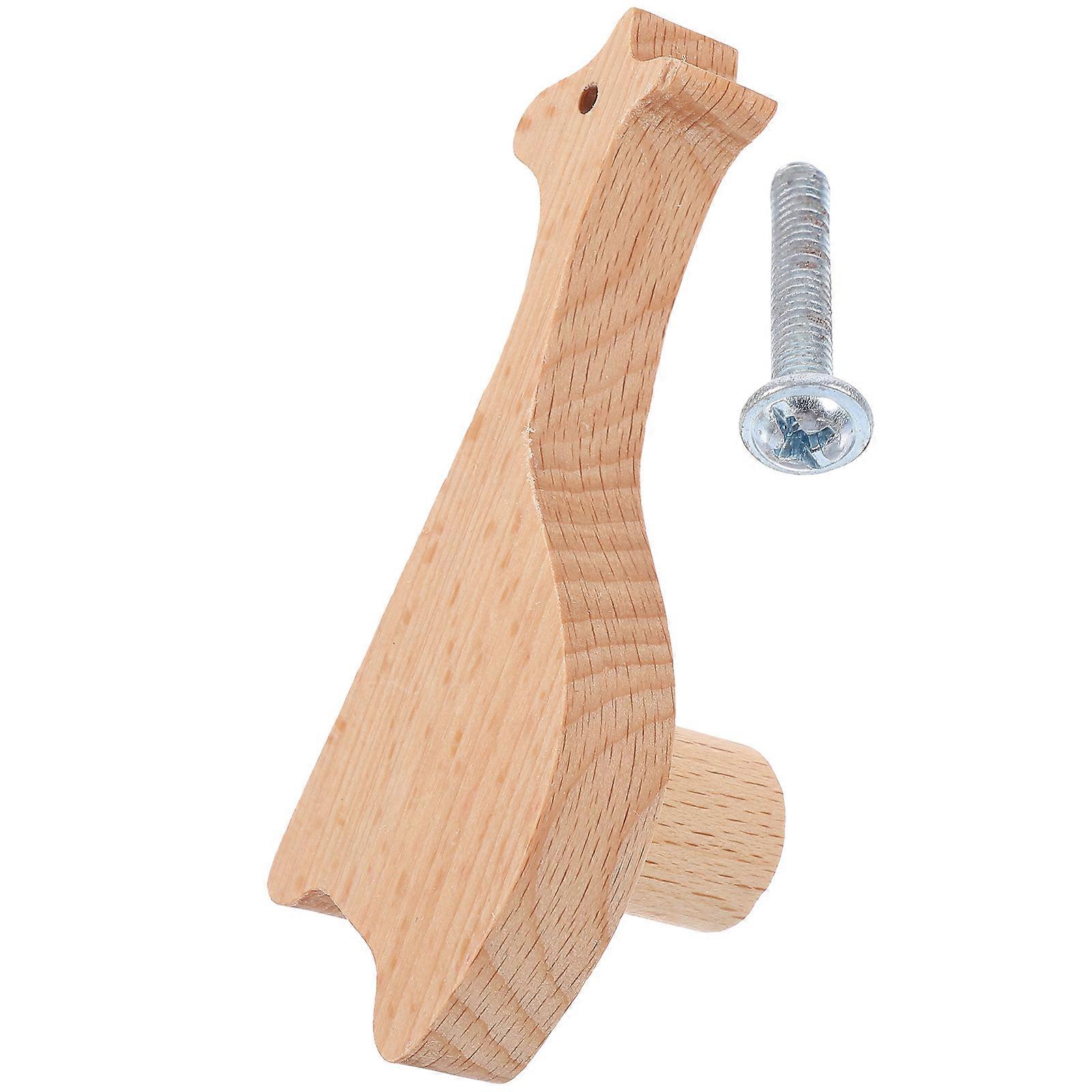 Dresser Knob Replacement Furniture Handle Cartoon Design Giraffe Shape Home Decoration 1Pcs