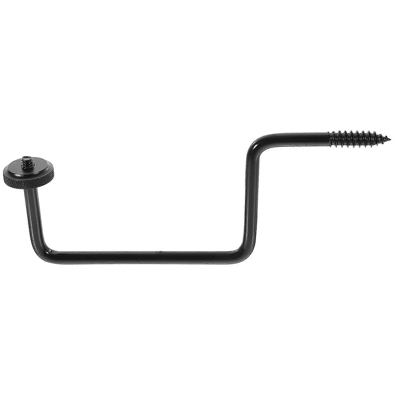 Camping Hook Bracket Iron Hook Outdoor Use Adjustable Bend 3Pcs