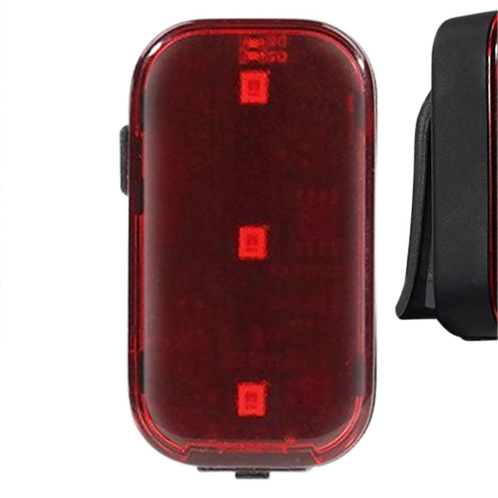 Bicycle Rear Light, High Brightness LED Warning Light for Cyclists, Lightweight Backpack Lamp, Compatible with Road Bikes
