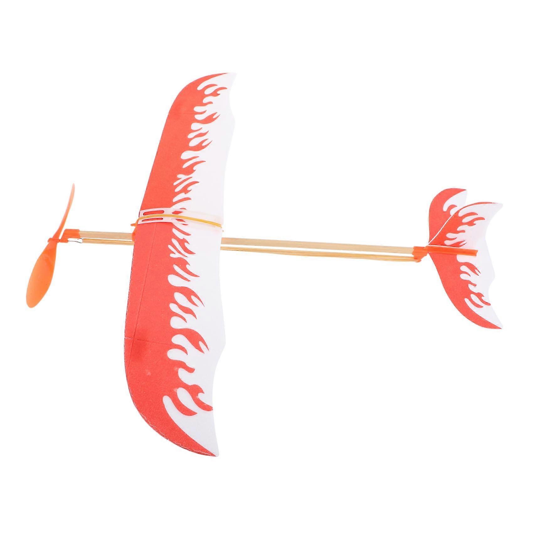 Rubber Band Airplane Model Kit for DIY with Unique Design, Handcrafted, Durable Material for Outdoor Learning, for Boys