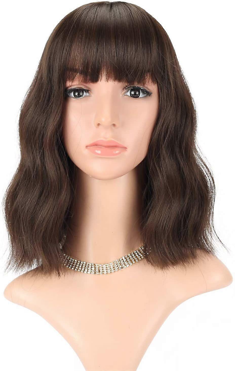 Brown Wavy Wig