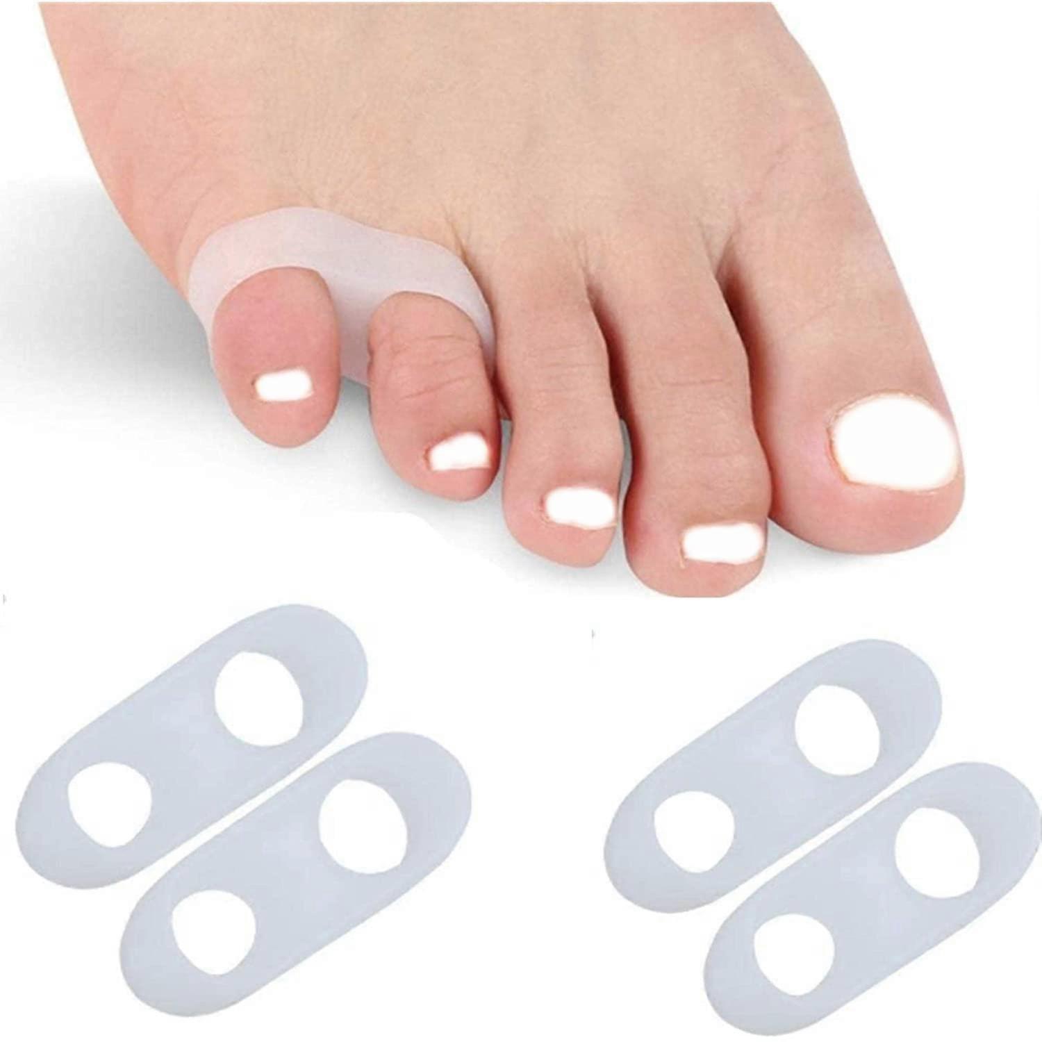 Hallux Valgus Toe Separators for Overlapping Toes