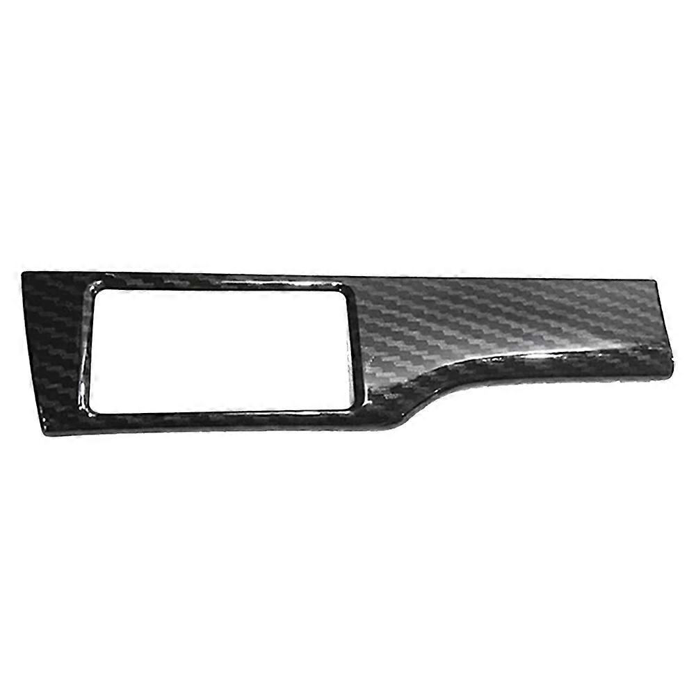 Carbon Fiber ABS Style Headlight Switch Button Cover Trim for Honda Civic 10Th X 2016 2017 2018 2019 2020 2021 LHD